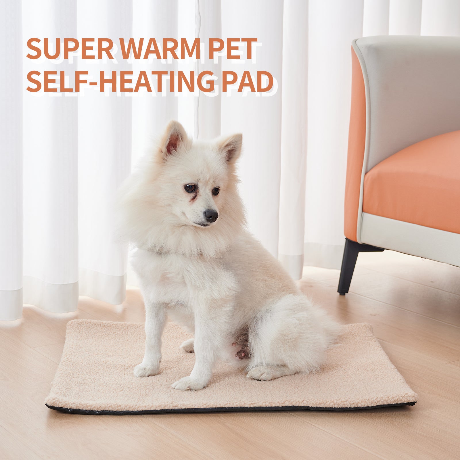 

Soft indoor warming blanket for cats and dogs