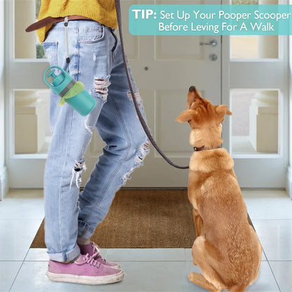 

Lightweight ABS dog poop scooper for walks