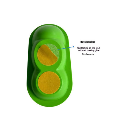 Cat self-grooming brush toy