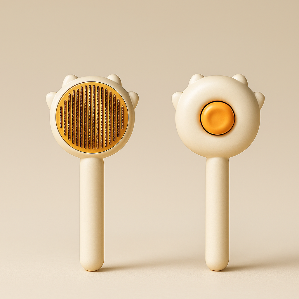 Self-Cleaning Hair Removal Brush