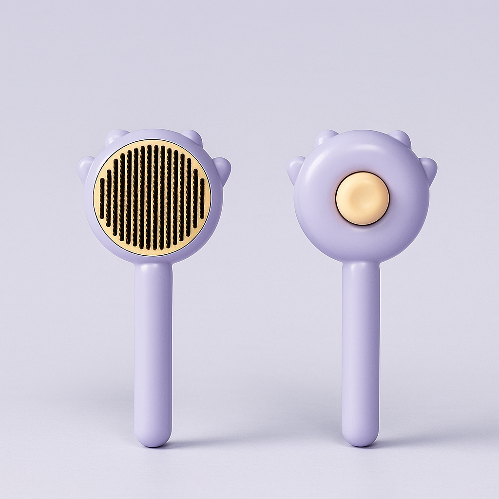 Pet hair remover brush