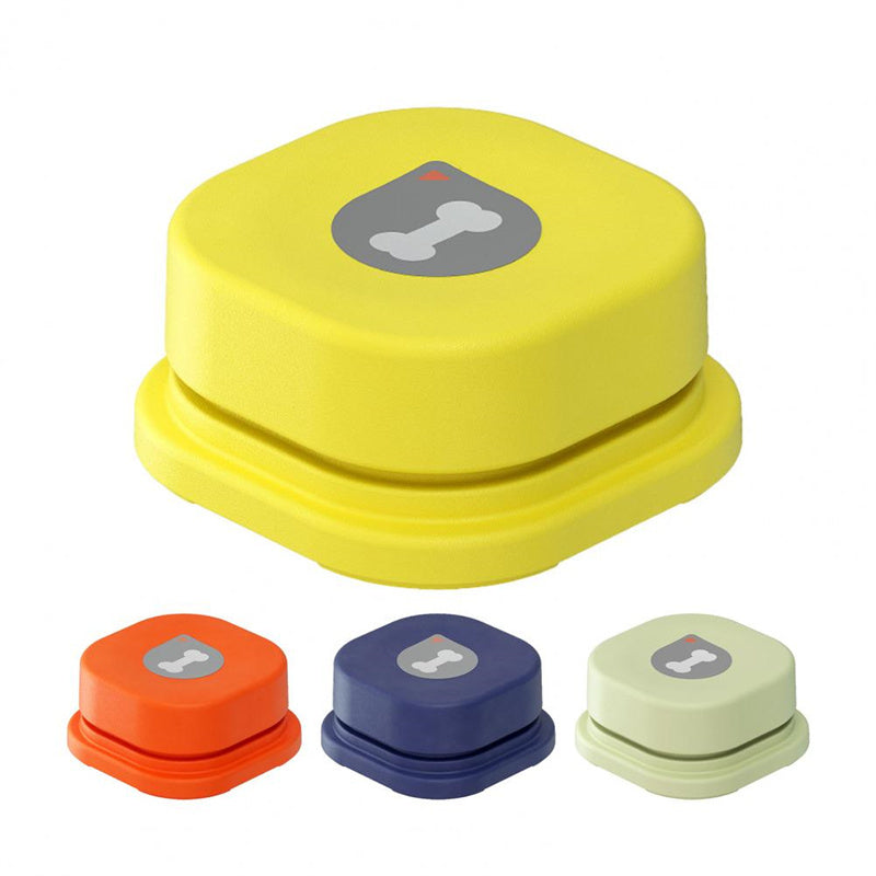 Recordable pet communication buttons in four colors