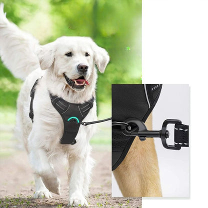 Breathable dog harness

