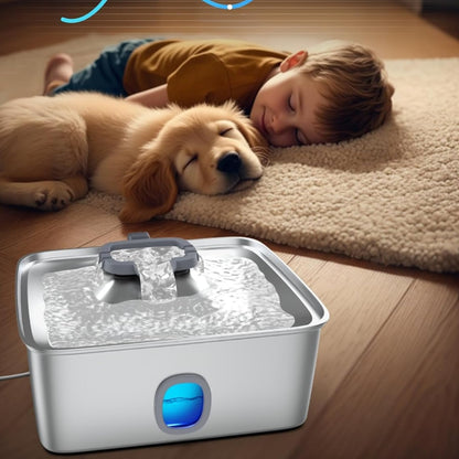 

Large capacity pet water fountain for multiple pets