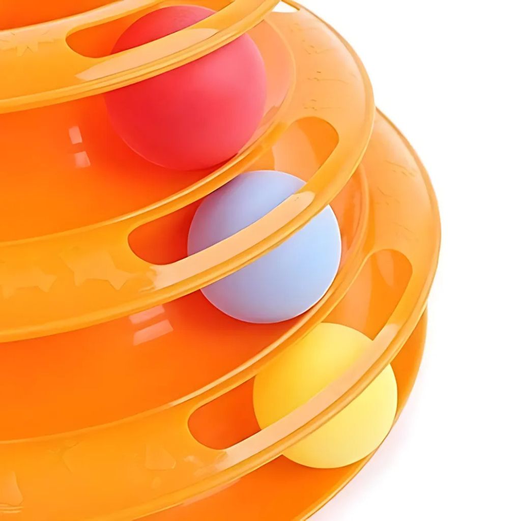 Three-Tier Cat Tower for Play

