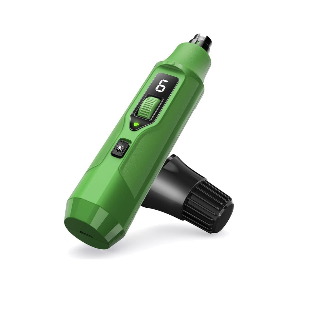 7-speed pet nail grinder with LED light for dogs and cats