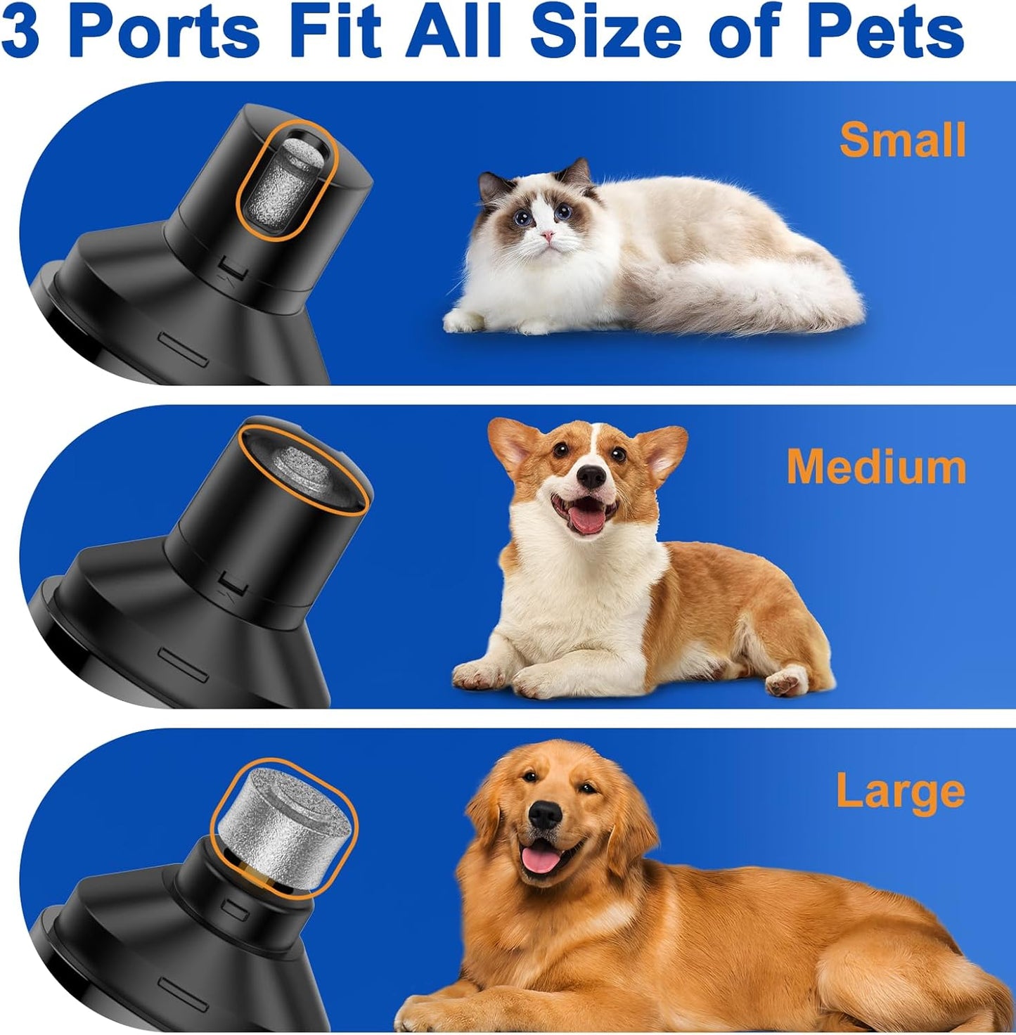 USB pet nail trimmer