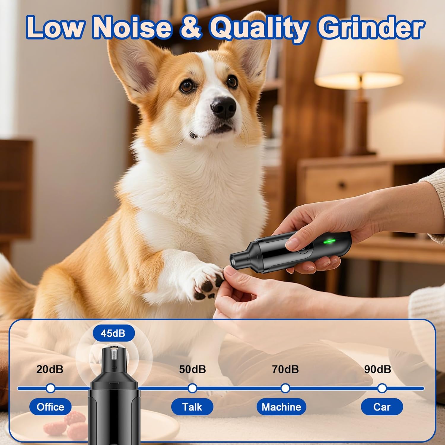 quiet nail clipper for pets