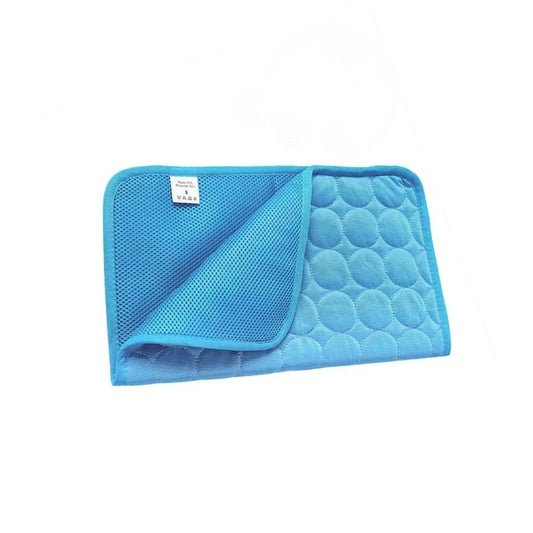 Dog Cooling Mat – Breathable Ice Silk Pet Bed for Summer, Dual-Sided Washable Cooling Blanket