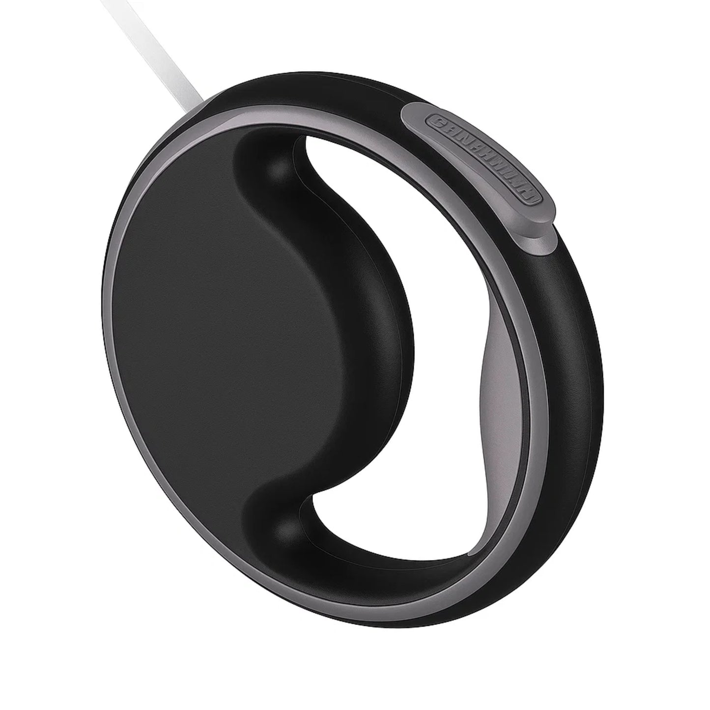 Automatic retractable dog leash with LED flashlight