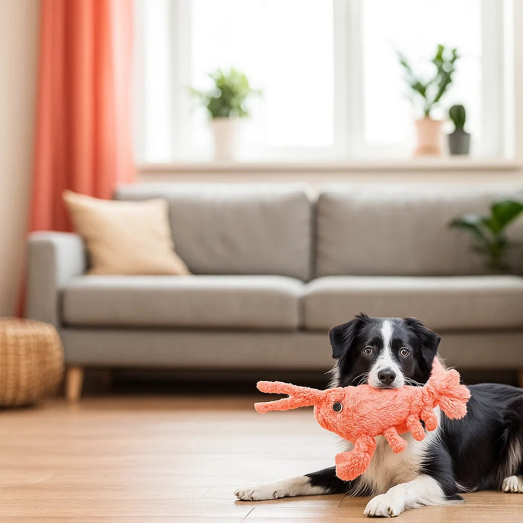 Moving dog toy

