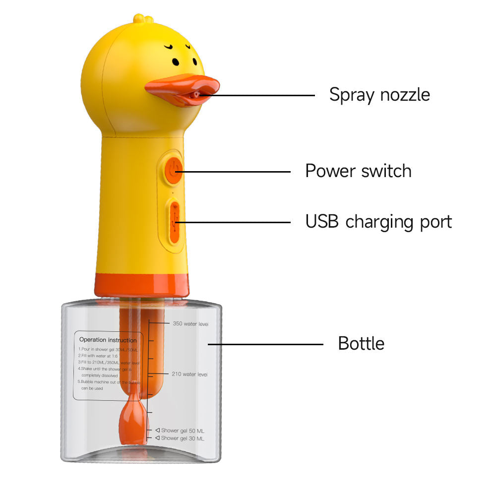 

Adorable dog shampoo dispenser with long battery life