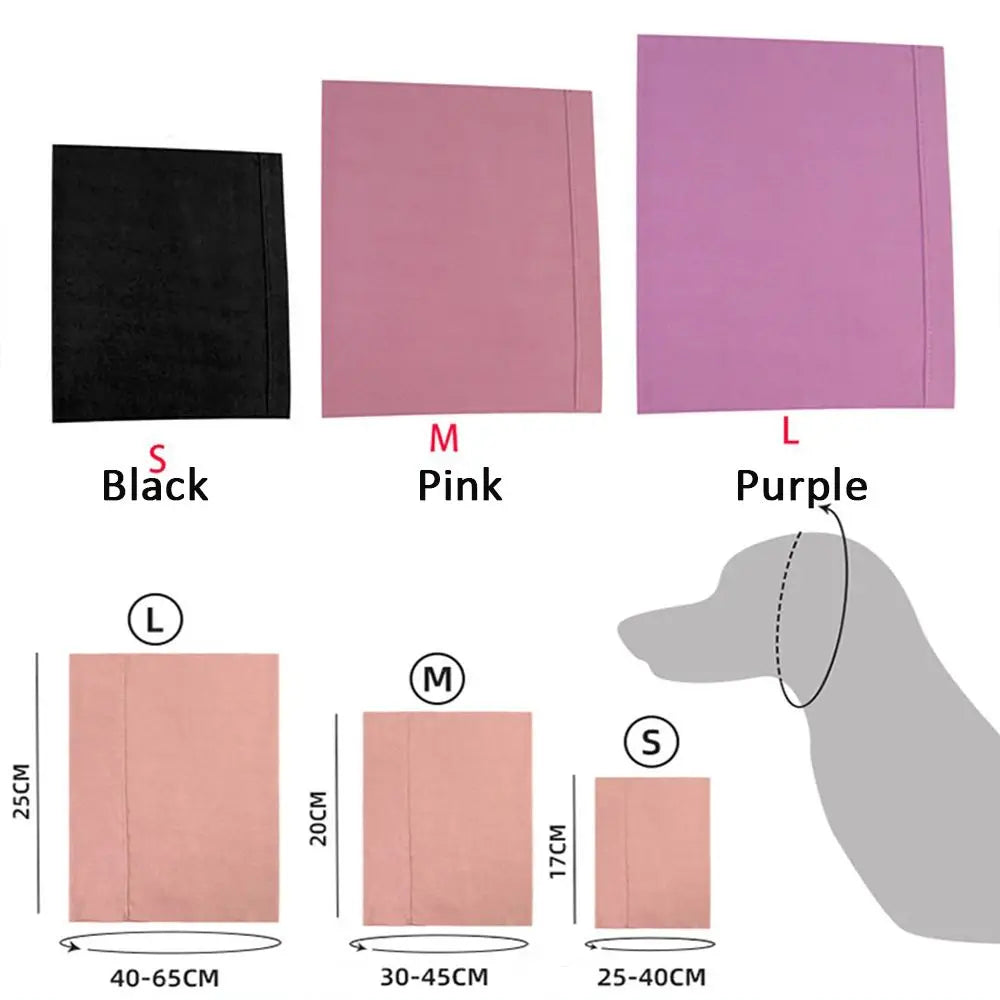 

Washable noise-reducing dog hat for grooming