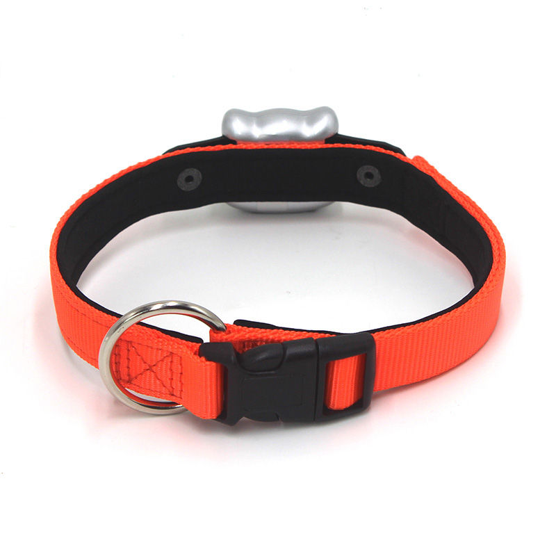 

Compact rechargeable pet tracking collar