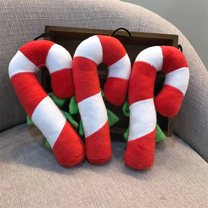 Soft Christmas chew toy for cats and dogs
