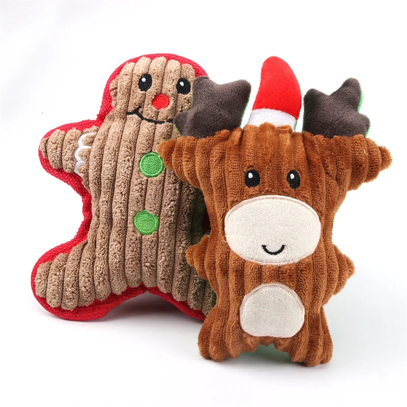 

Festive holiday pet accessory toy