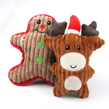 

Festive holiday pet accessory toy