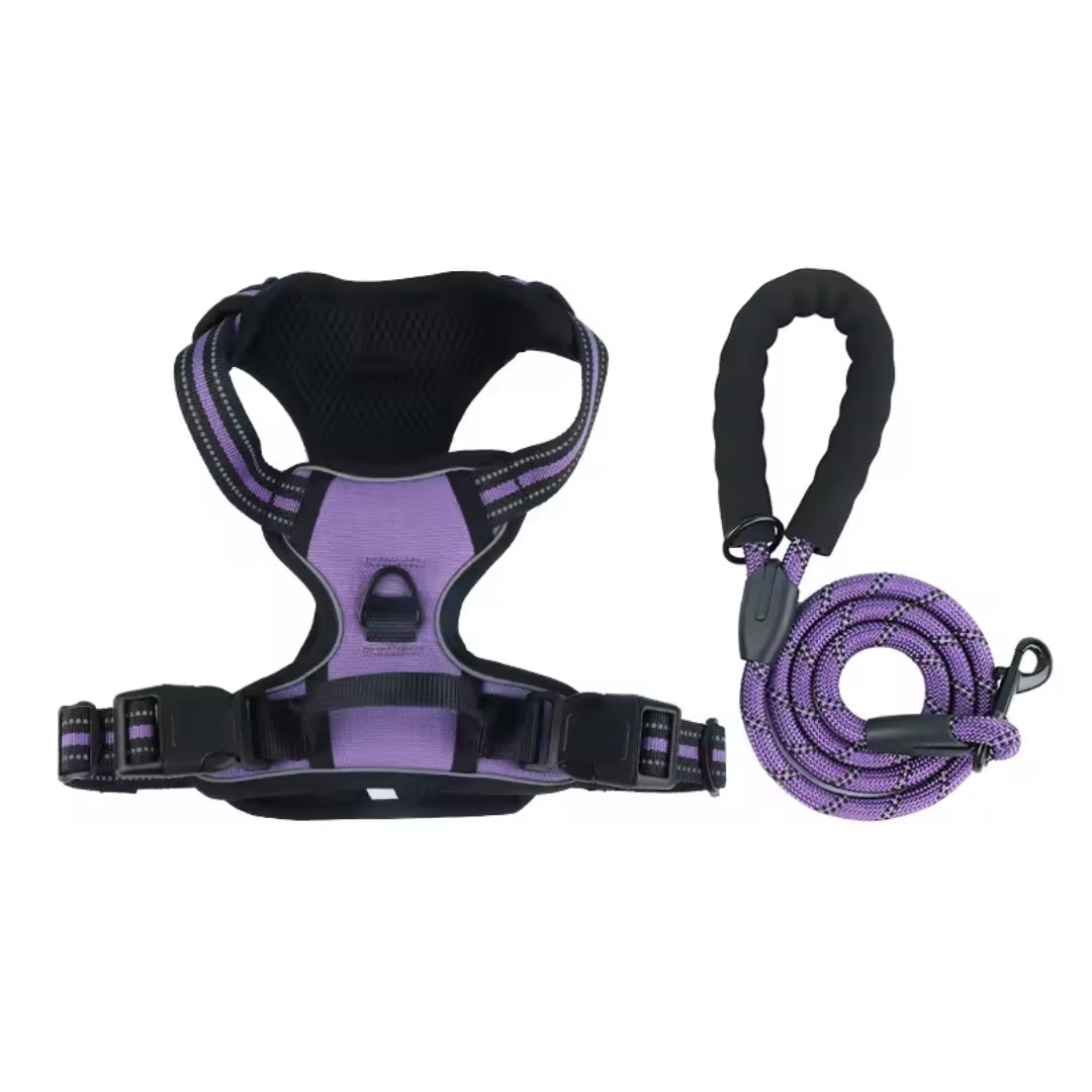 Breathable dog harness

