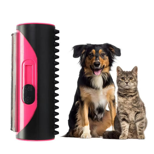 2-in-1 Pet Grooming Brush for Dogs and Cats