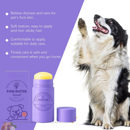 

Natural beeswax paw balm moisturizing pet paws
