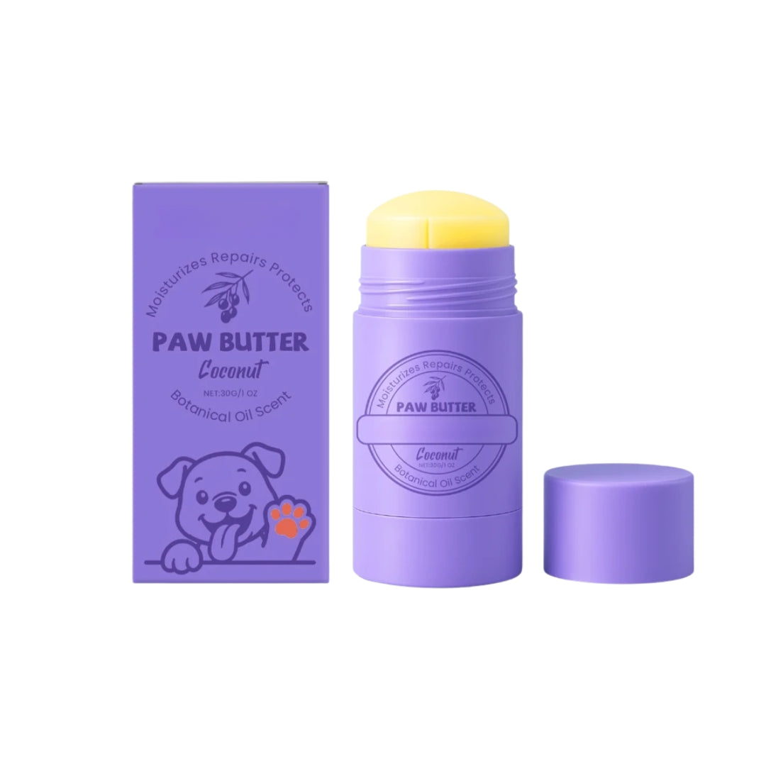 Paw soothing balm for dogs and cats in metal tin