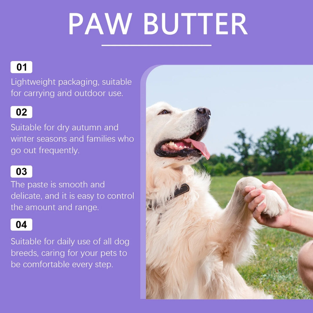 

Pet paw care tin balm for winter protection