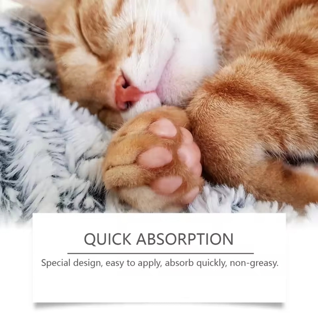 

Natural pet balm for dry paws and nose