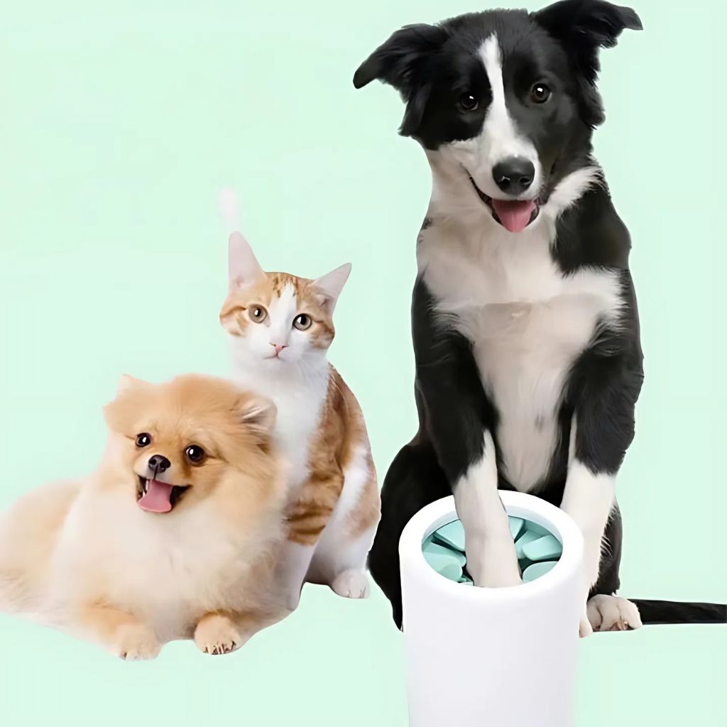 pet grooming paw cleaner