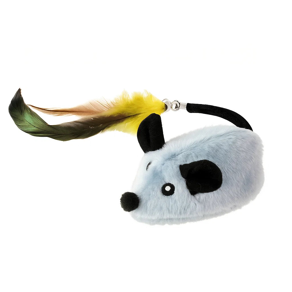 Automatic sensing moving mouse toy for cats and dogs