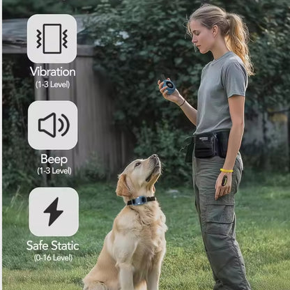 TPU adjustable training collar for medium and large dogs