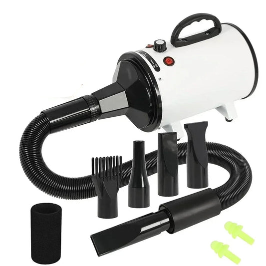 2800W hair dryer for dogs and cats with adjustable speed