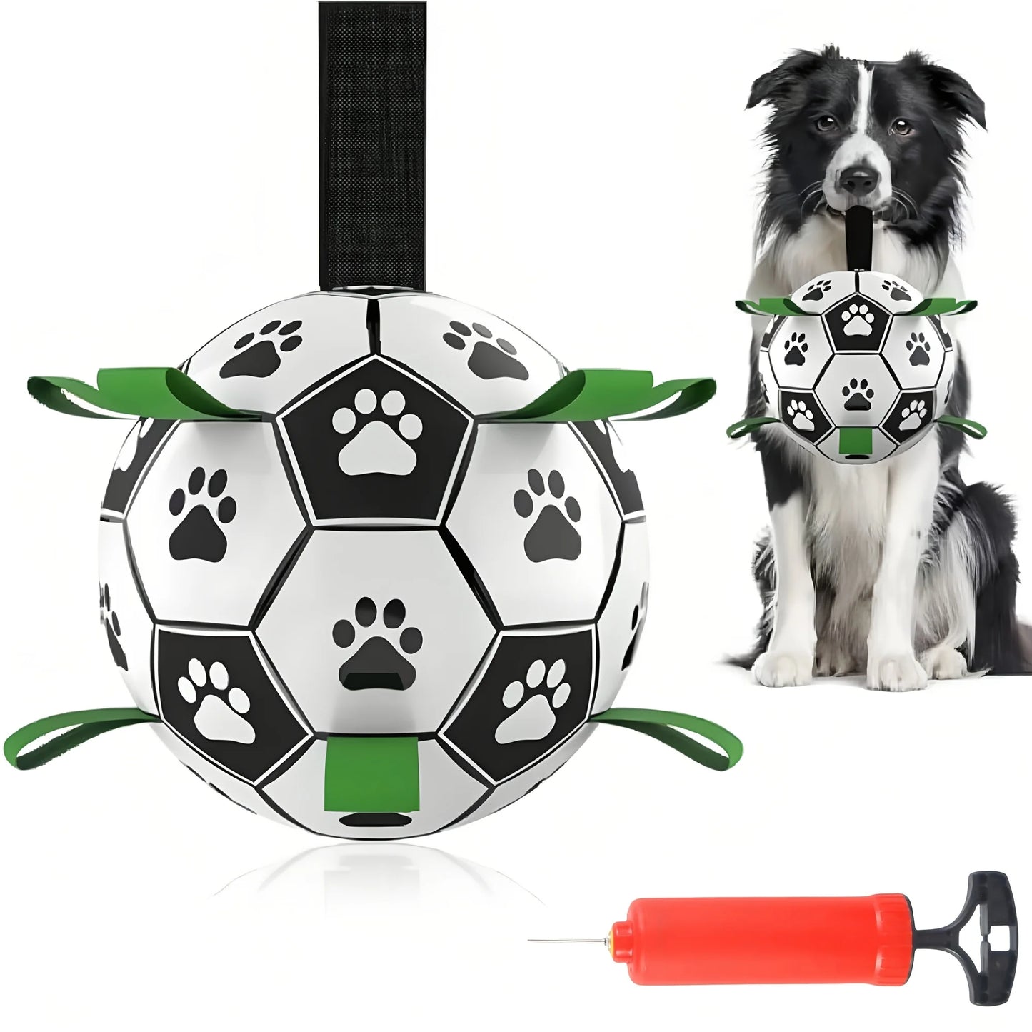 

Durable waterproof soccer ball for dogs and puppies