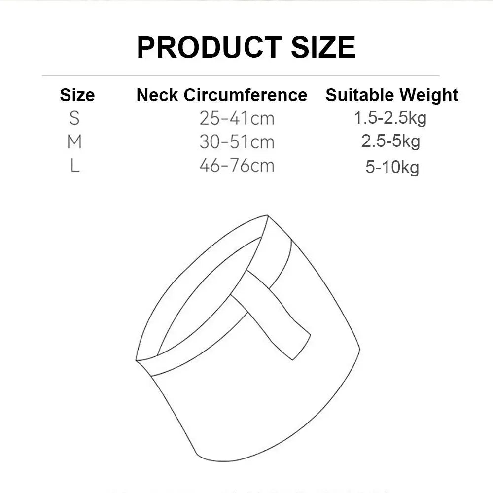 Cat wearing soft fleece calming headgear