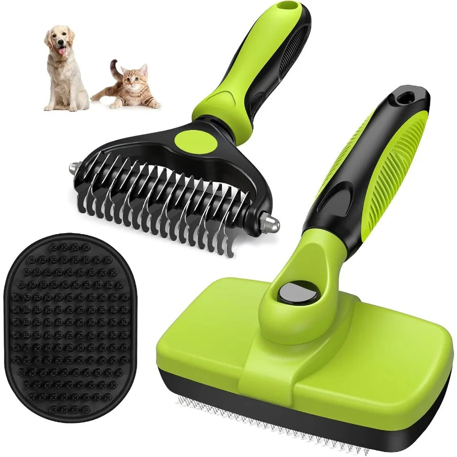 3-in-1 pet grooming kit