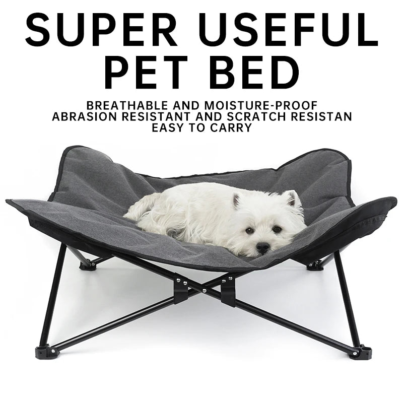 

Camping pet bed made with Oxford fabric