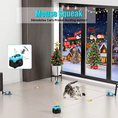 

Cat weight loss exercise toy with sound and motion