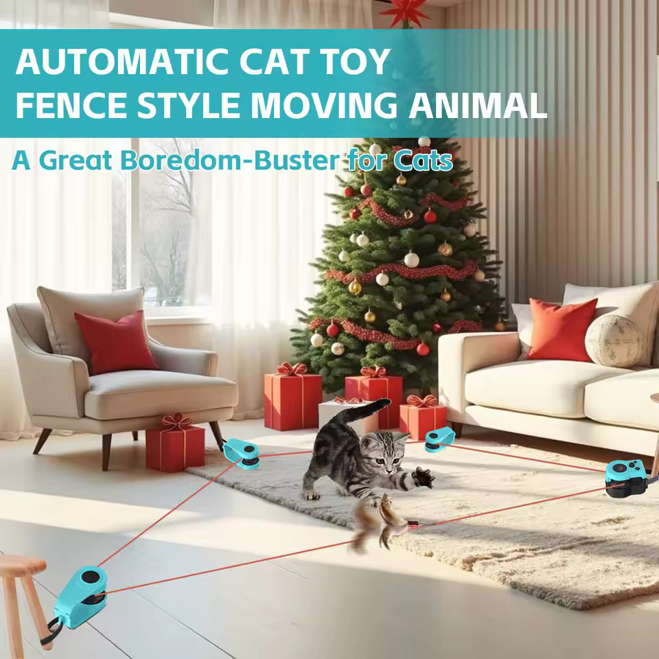 

USB rechargeable cat running toy