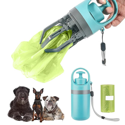 Durable plastic pet poop scooper with claw design