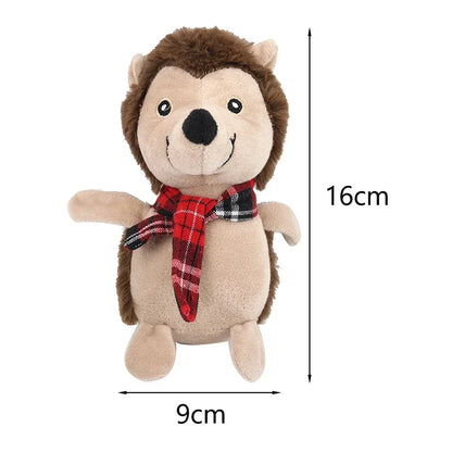 Christmas Squeaky Plush Toy for Dogs & Cats – Soft Holiday Chew Toy for Puppies, Small Dogs & Pets