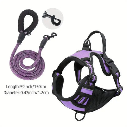 Breathable dog harness

