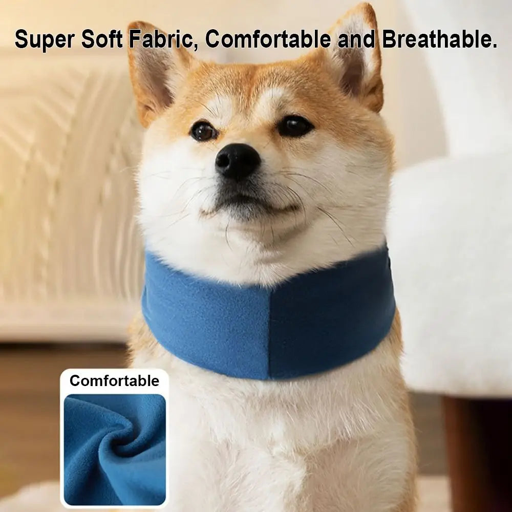 

Dog grooming ear cover for blow-drying protection