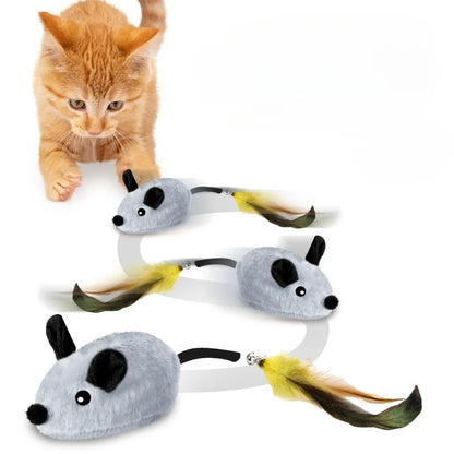 

Interactive rechargeable squeaky pet toy with realistic sound