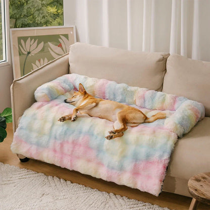 

Soft dog blanket furniture protector