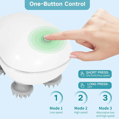 

Automatic pet massager with three modes