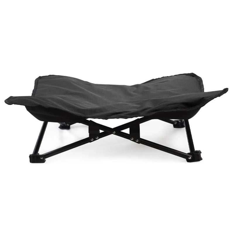 Foldable Camping Pet Bed – Portable Elevated Kennel with Waterproof & Breathable Fabric
