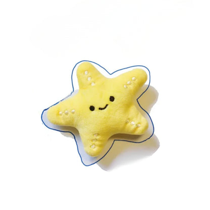 

Lightweight polyester plush toy for pets