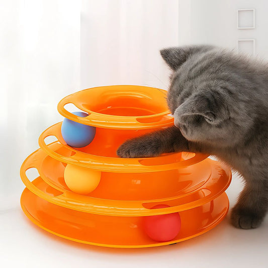 Multi-Level Cat Play Tower

