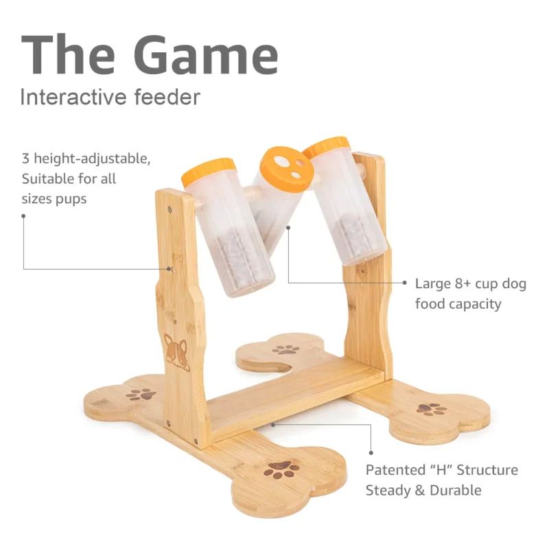 Wooden Dog Puzzle Toy 