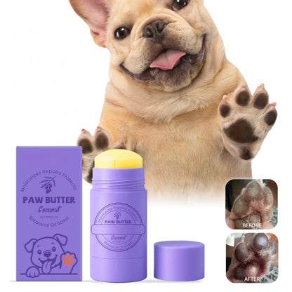 Paw Butter Soothing Balm for Dogs & Cats – Natural Moisturizing Paw Pad Care Cream with Beeswax & Mineral Oil (30 g)